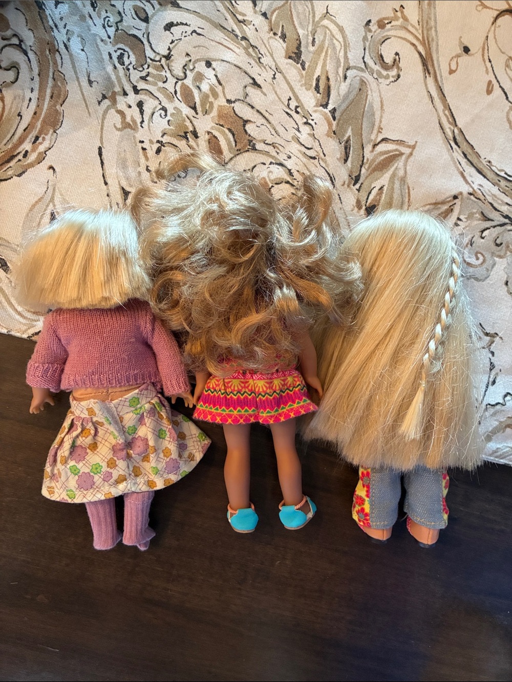 American Girl, set of 3 mini dolls. - Picture 2 of 3